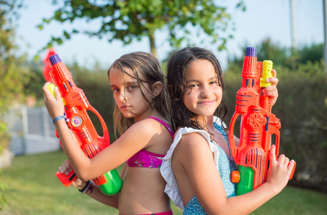 Pistolet Karabin na wodę Elektryczny DUŻY Automatyczny Miotacz USB 3 KOLORY Szerokość produktu 17 cm