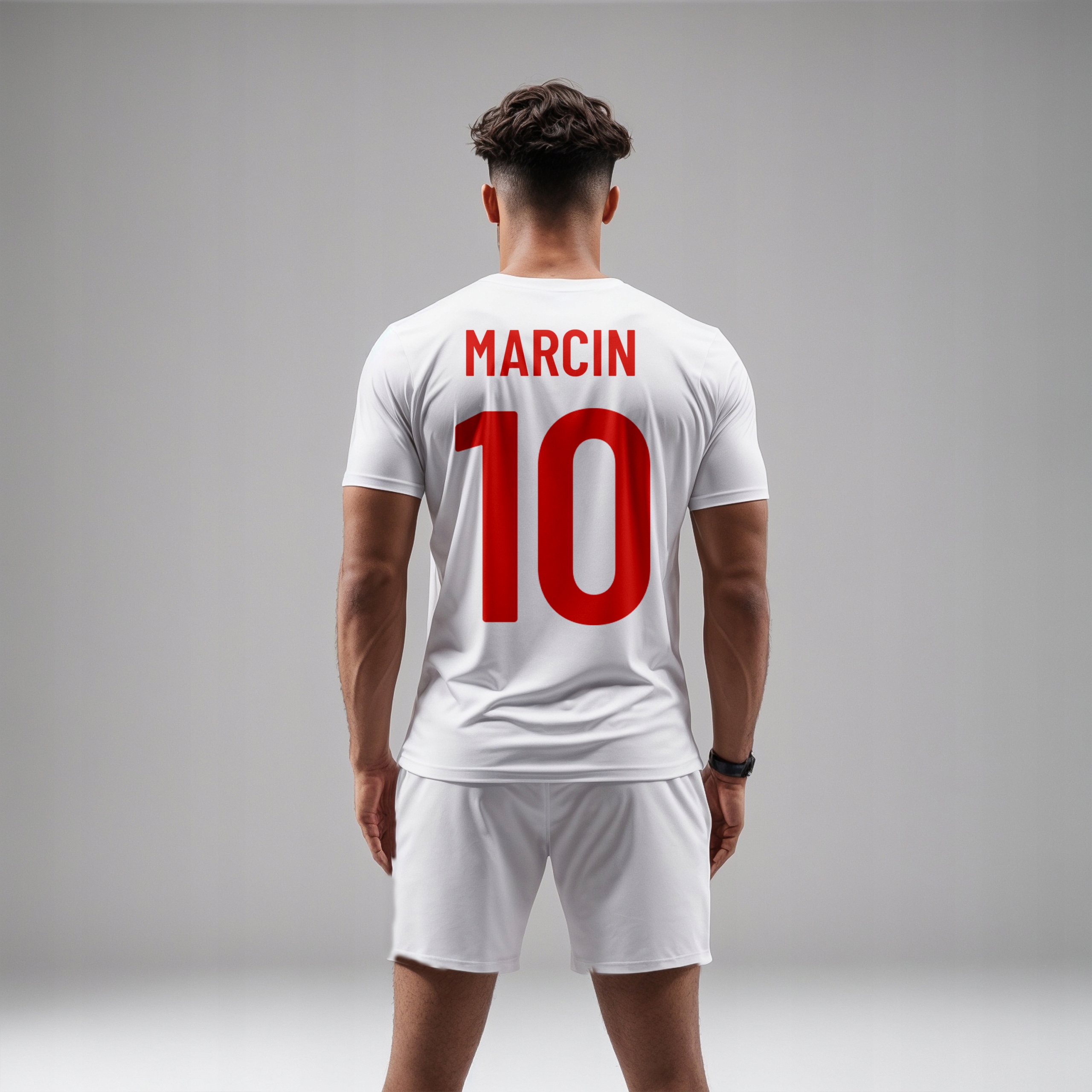 Polska Koszulka Siatkarska z Nadrukiem Rozmiar M