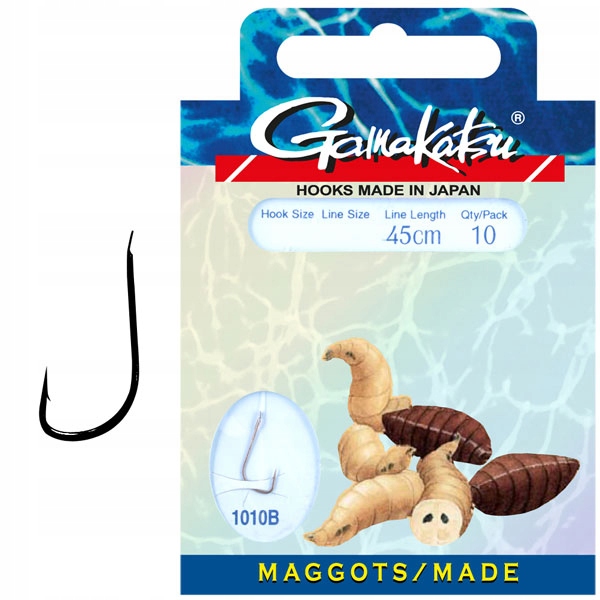 Gama Booklet Maggots 1010B 10-0.14MM 45CM