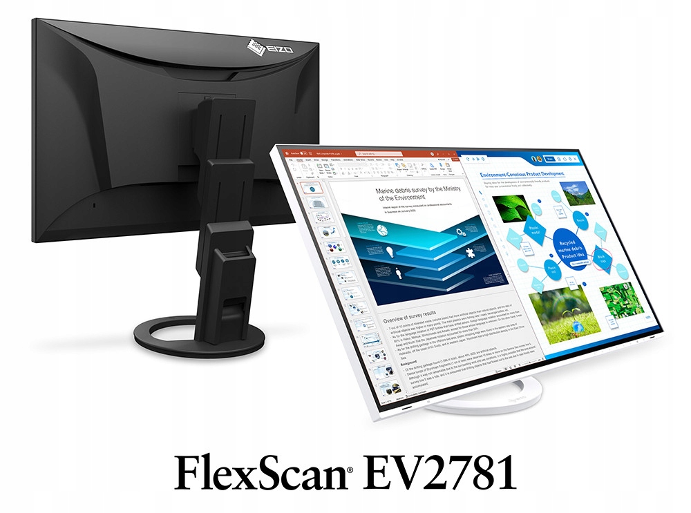 Led monitor Eizo EV2781-BK 27" 2560 x 1440 px Ips/pls