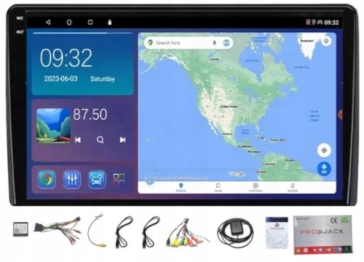 Rádio Navigácia Gps Alfa Romeo 159 2005-2011 Wifi Carplay Bt Usb 4GB 64GB