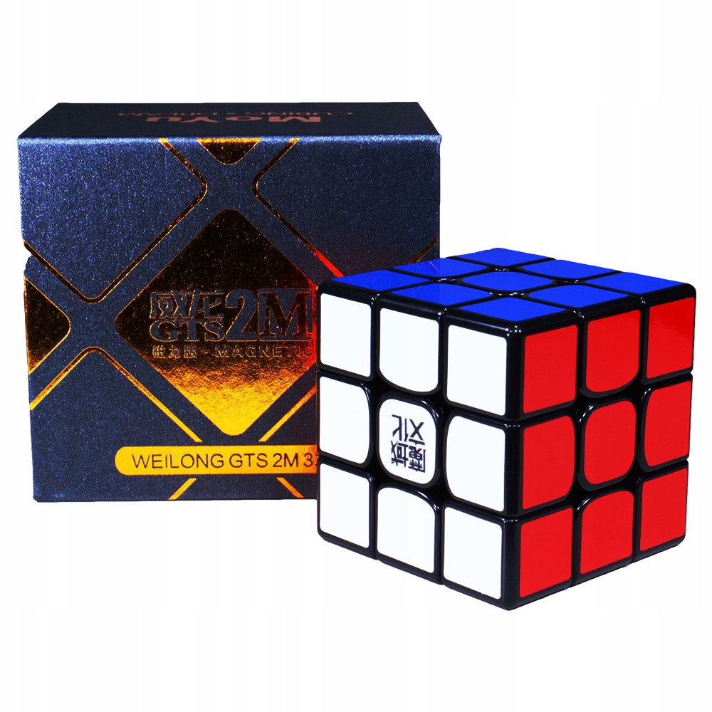 MoYu WeiLong GTS v2 Magnetic 3x3x3 Czarna