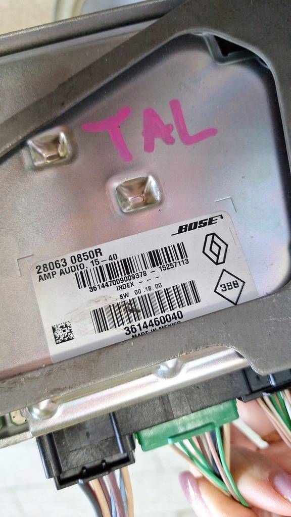 running board BOSE speaker RENAULT TALISMAN 280630850R KOMPLET