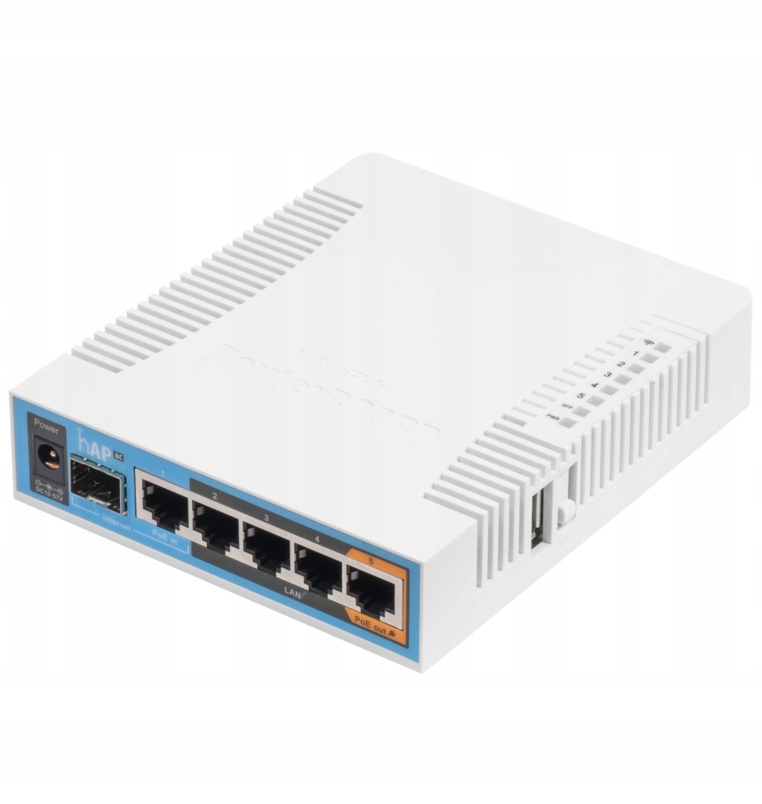 Mikrotik hAP ac 500 Mbit/s Bílý Podpora PoE