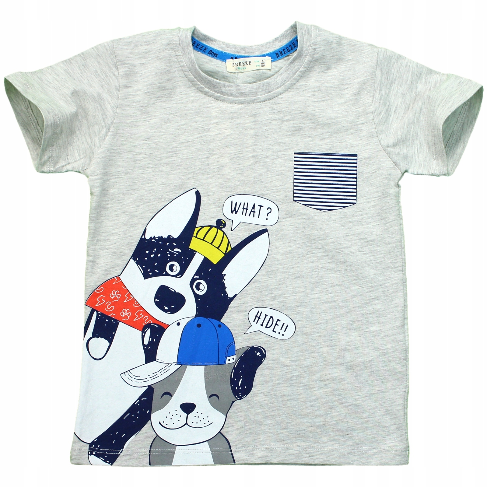 

T-shirt Koszulka Nadruk Pieski Bawełna Rękawek 110