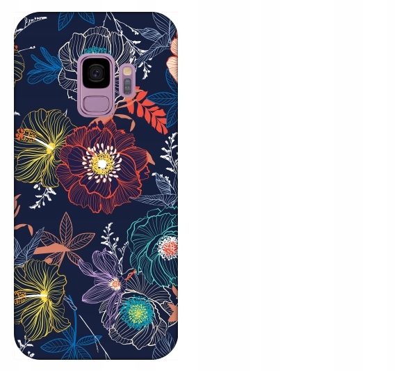 

Etui pokrowiec Samsung Galaxy S9 Tropical floral k