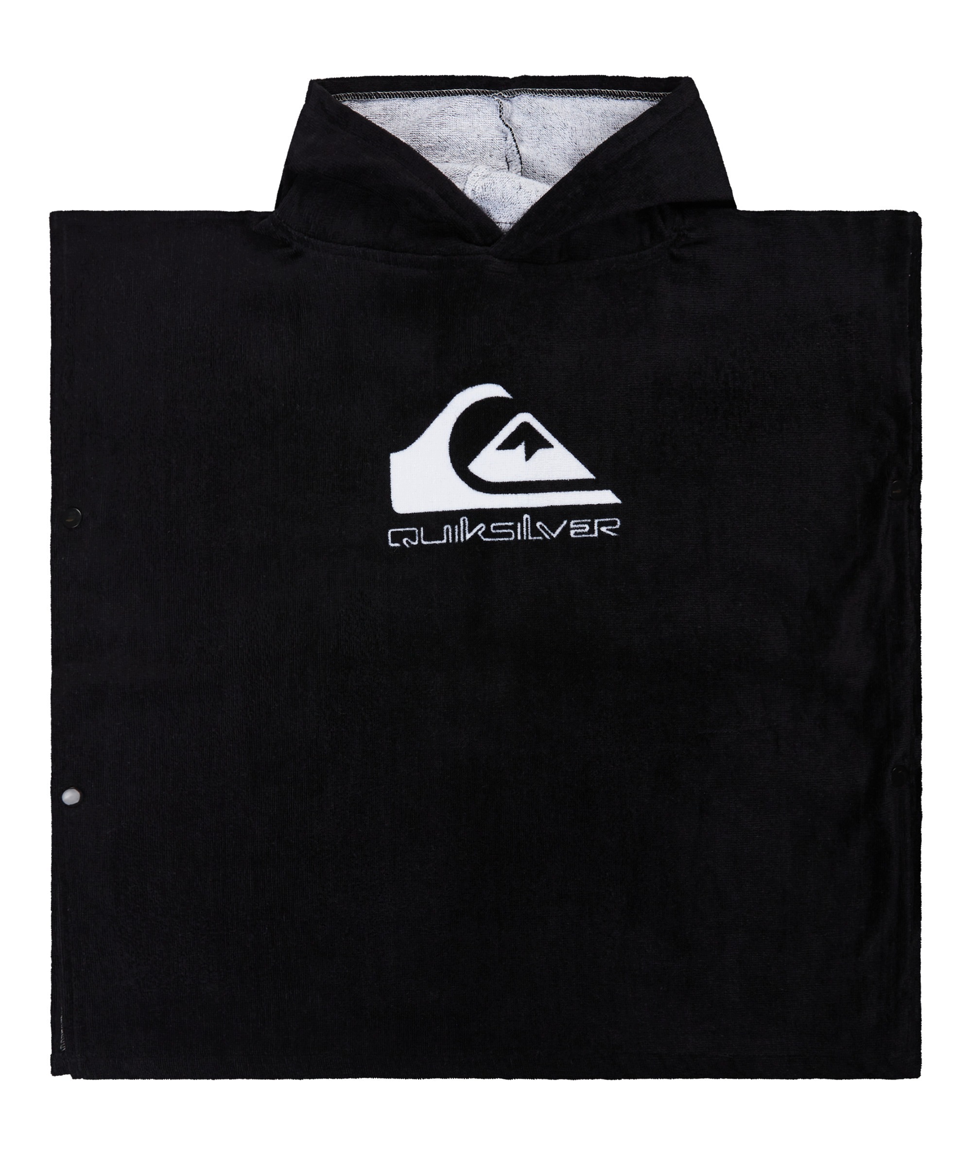 Poncho Quiksilver 2026 Hoody Towel Boy Blk O/s