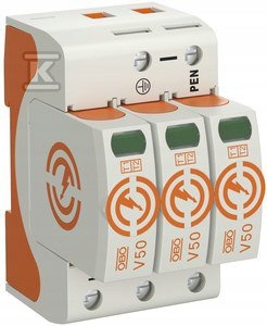 V50-3-280 Svodič Přepětí, 3P Typ