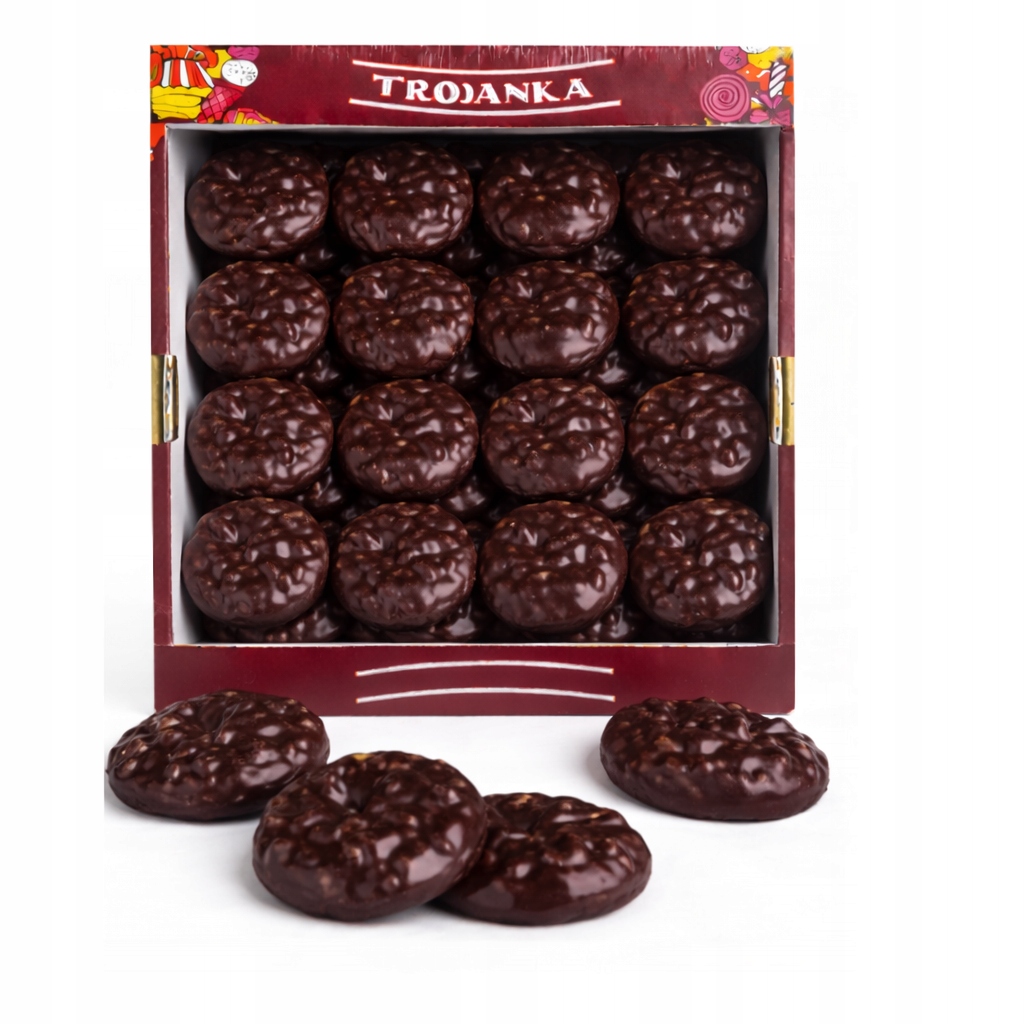 Trojanka Křehké sušenky Ořechové mimozemšťany Ježky 2,5 kg Sladkosti do obchodu