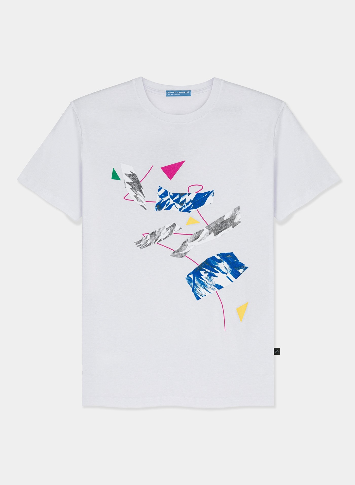 

Koszulka męska T-shirt Pako Lorente biała r. S