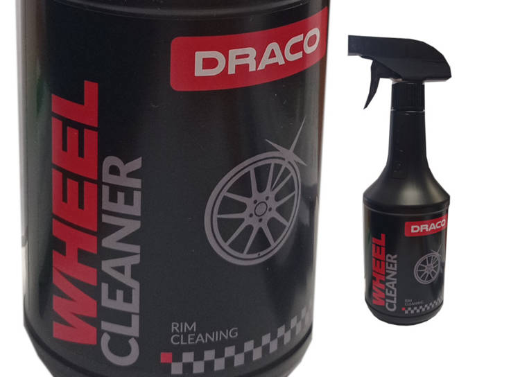 Draco Wheel Cleaner 750 ml Produkt Mycia Felg Stalowych i Aluminiowych