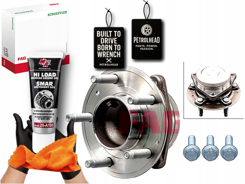 Sada Ložiska Kola S Nábojem Zadní L/p 91.9X146X42.1 Op #Petrolhead Pro+ Kit7