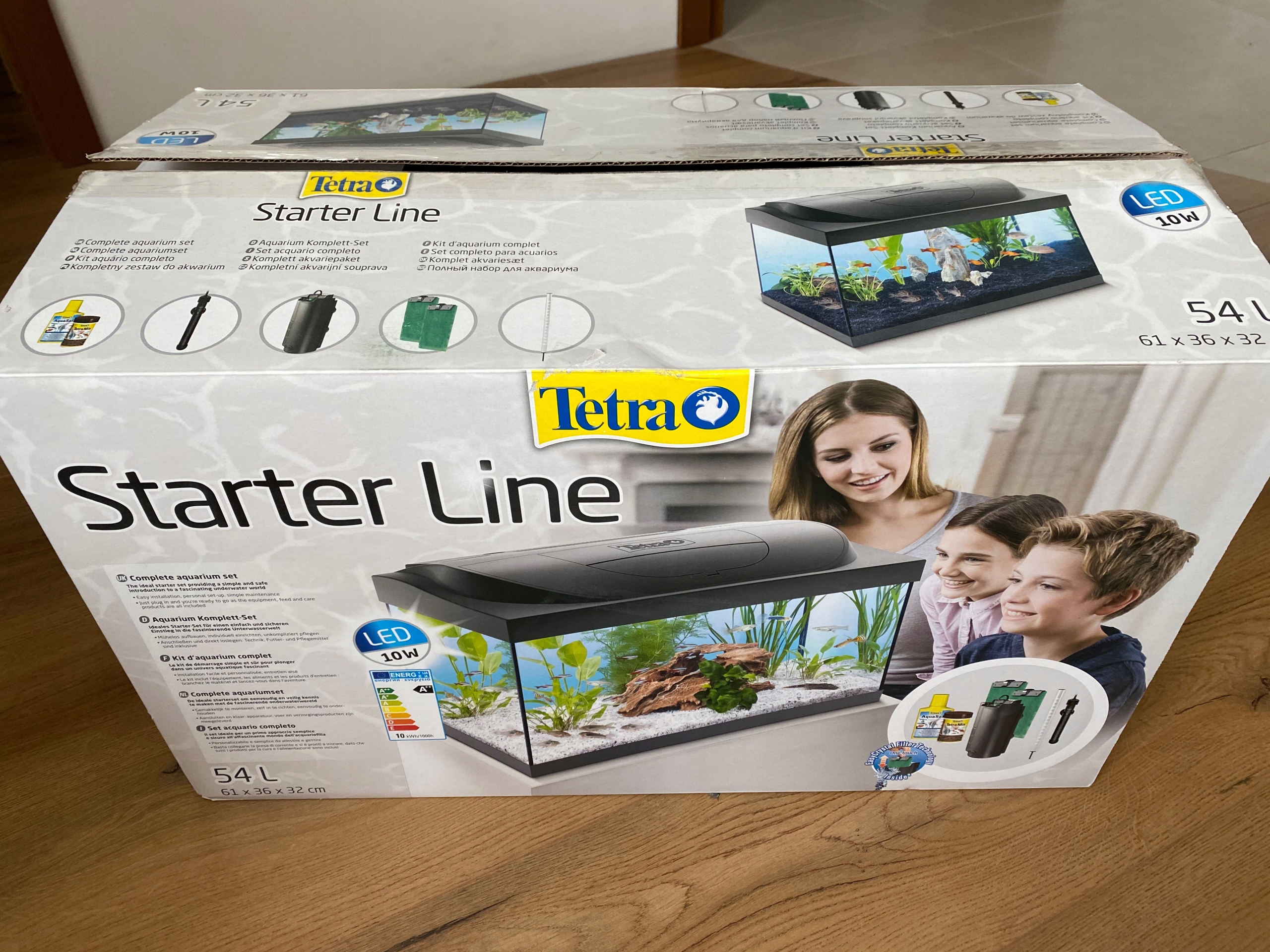Levně Tetra Starter Line Led Akvarijní set 54 L