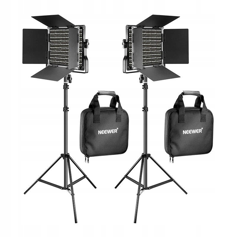 Studiový set Neewer 660 Bi Color Led, dvě 40W lampy 3200-5600K stativ