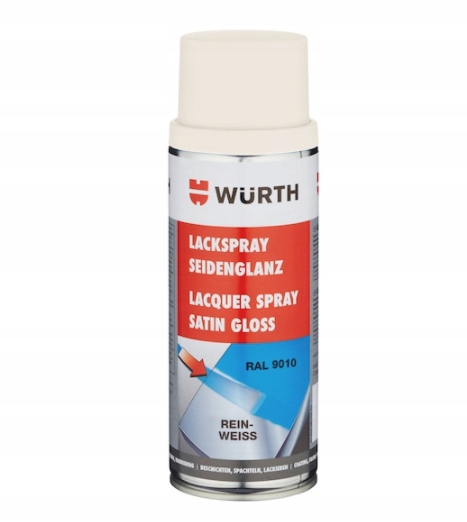 

Wurth Lakier w spray’u, RAL9010 Biały 400ML