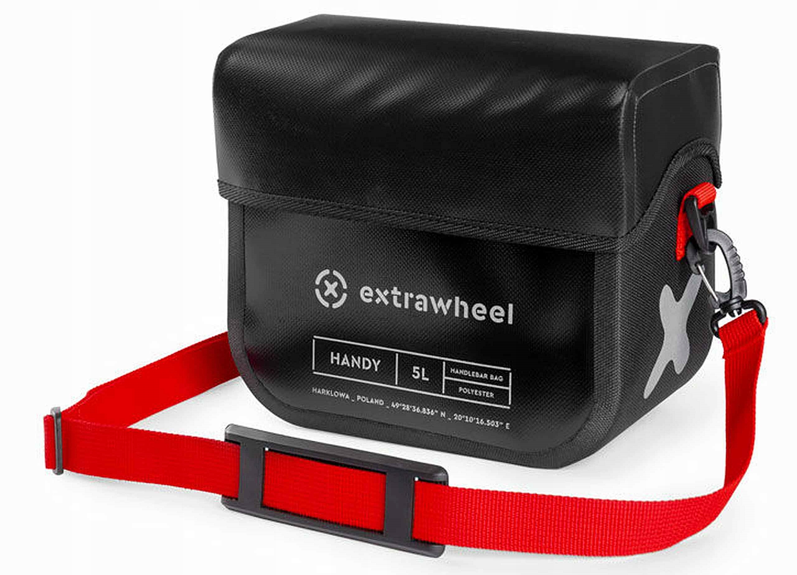 Extrawheel Polyesterová taška na volant, objem 5 l s montážním adaptérem