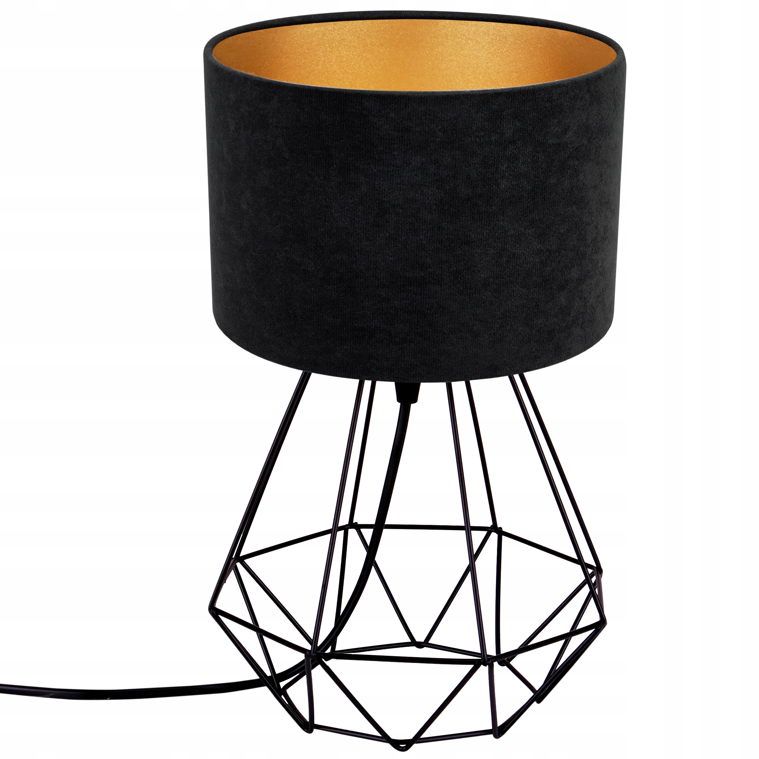 Stolní Lampa noční Stolní Led Loft Drátek Velur