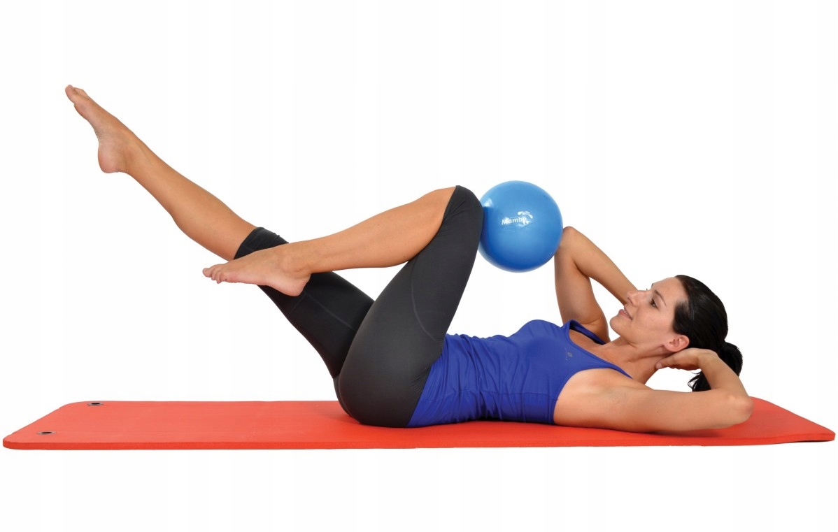 Piłka do pilatesu MAMBO soft niebieska 25-27 cm EAN (GTIN) 5420063001250