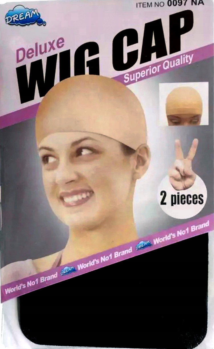 

Czepek nylonowy pod perukę, 2 szt. kolor czarny