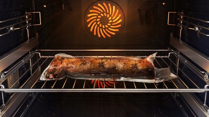 Piekarnik parowy Samsung NV7B7997AAK DualCook WiFi Funkcje funkcja pary grill