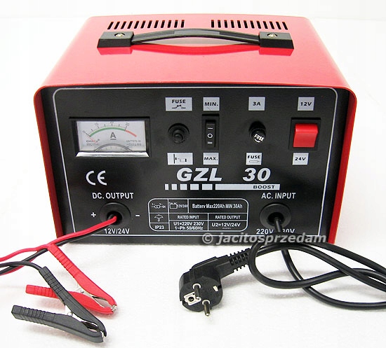 PROSTOWNIK GZL30 Z FUNKCJA SZYBKIEGO ŁADOWANIA 30A Waga produktu z opakowaniem jednostkowym 4 kg