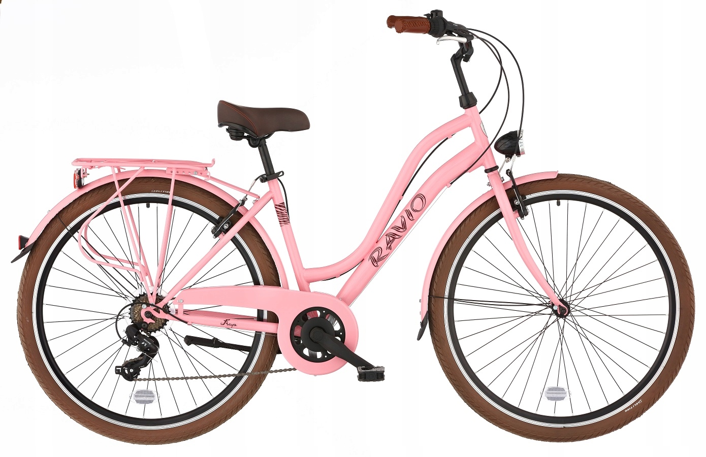 Ravio Freya rama 17 cali koło 28 " różowy