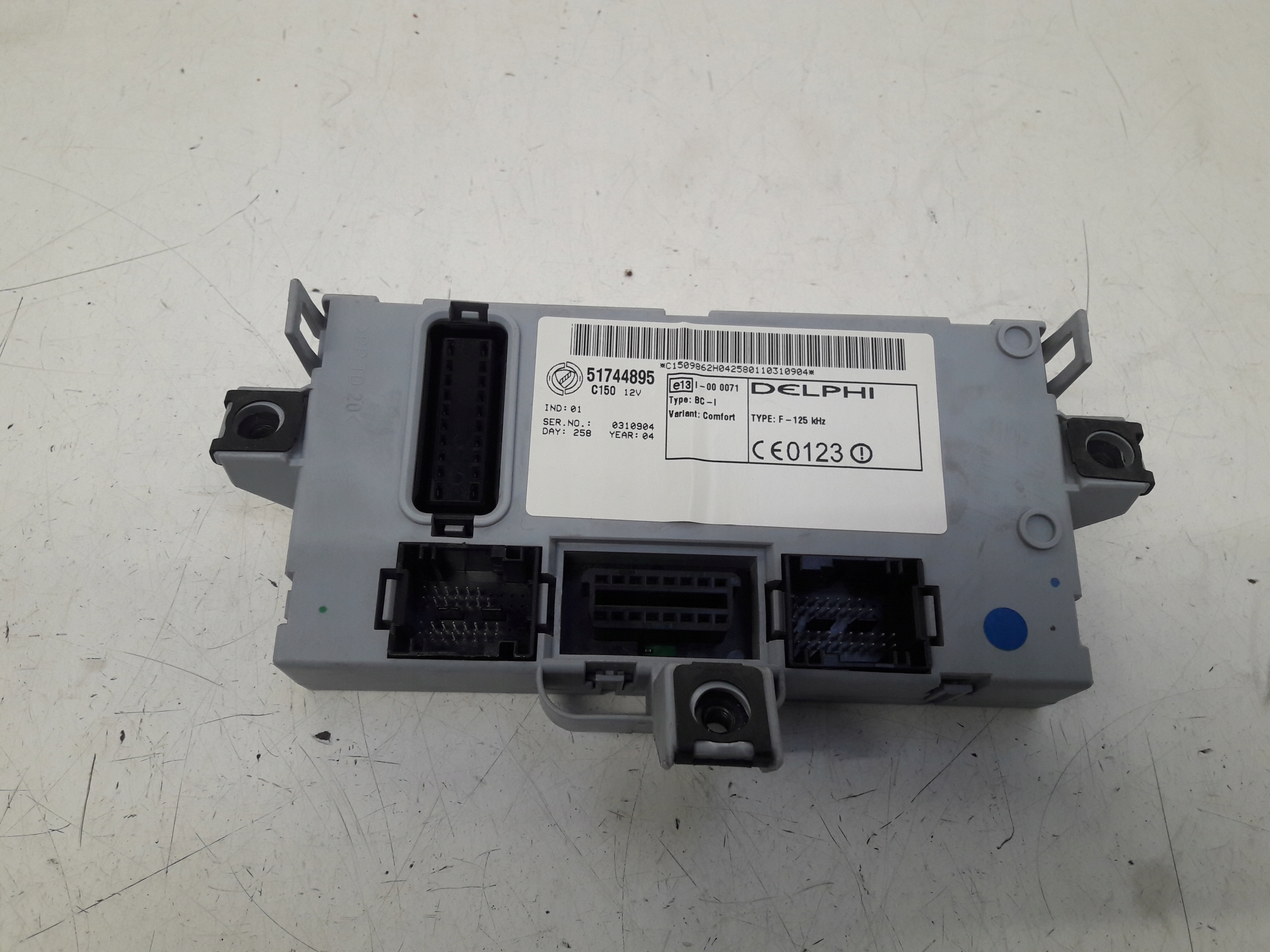 computer BSI 51744895 Fiat Punto II LIFT