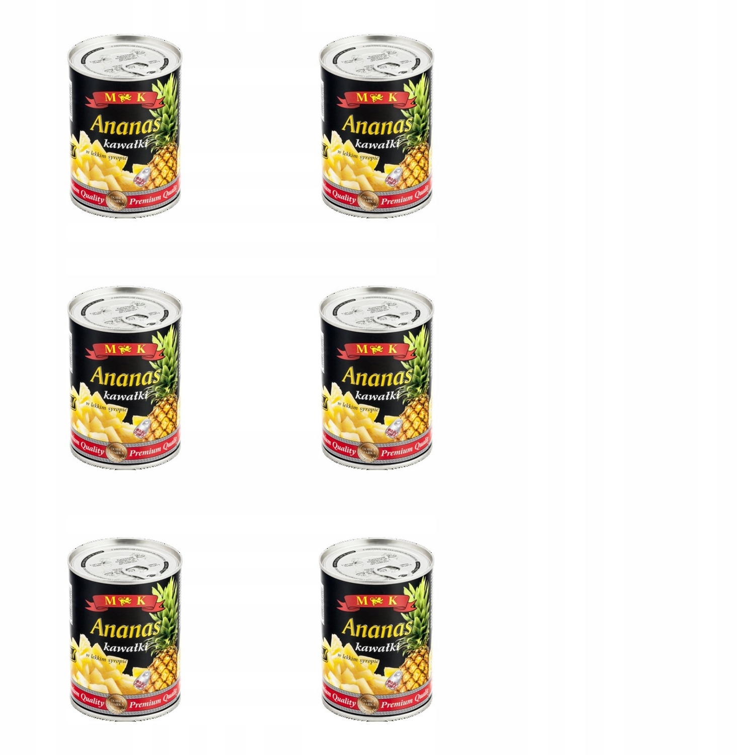 Levně 6 x 565 g Mk ananas kousky Svařáku