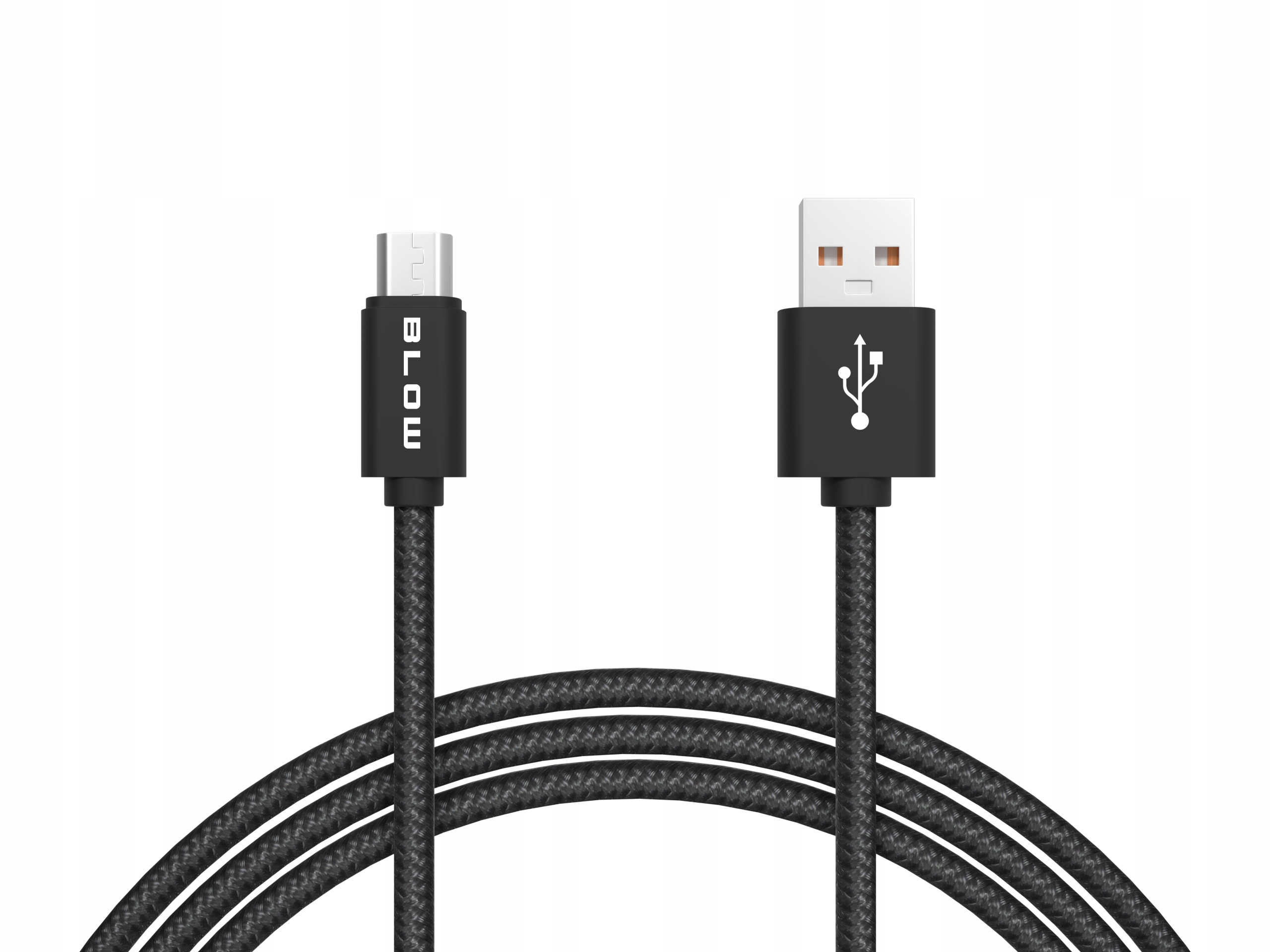 Kabel Usb Do Micro Usb Blow 1,5M Czarny Przewód Ładowanie Data