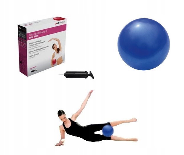 

Mała Piłka 25cm Do Ćwiczeń Fitness Pilates Yoga