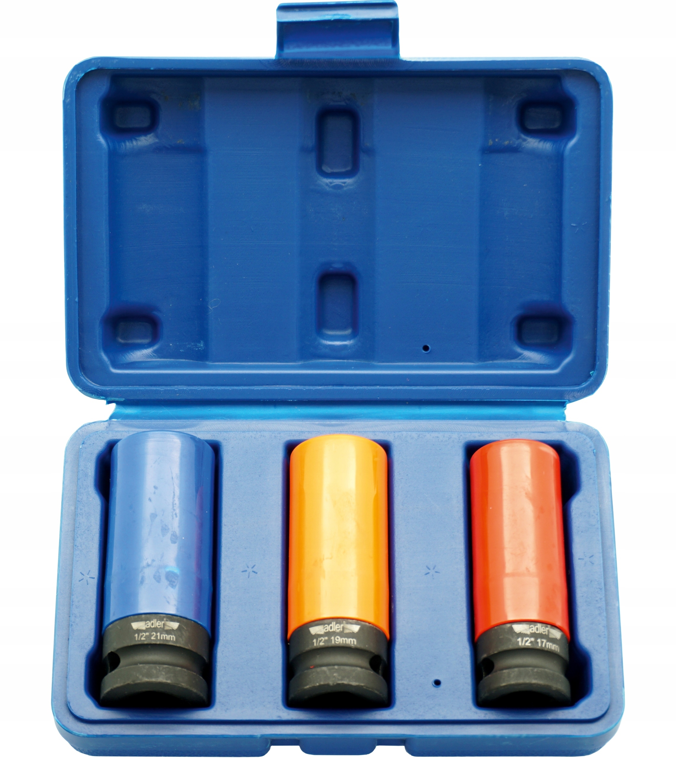 Nasadaki 1/2'' Udarowe Do Alufelg 3szt. 17, 19, 21MM Cr-mo 3509.1