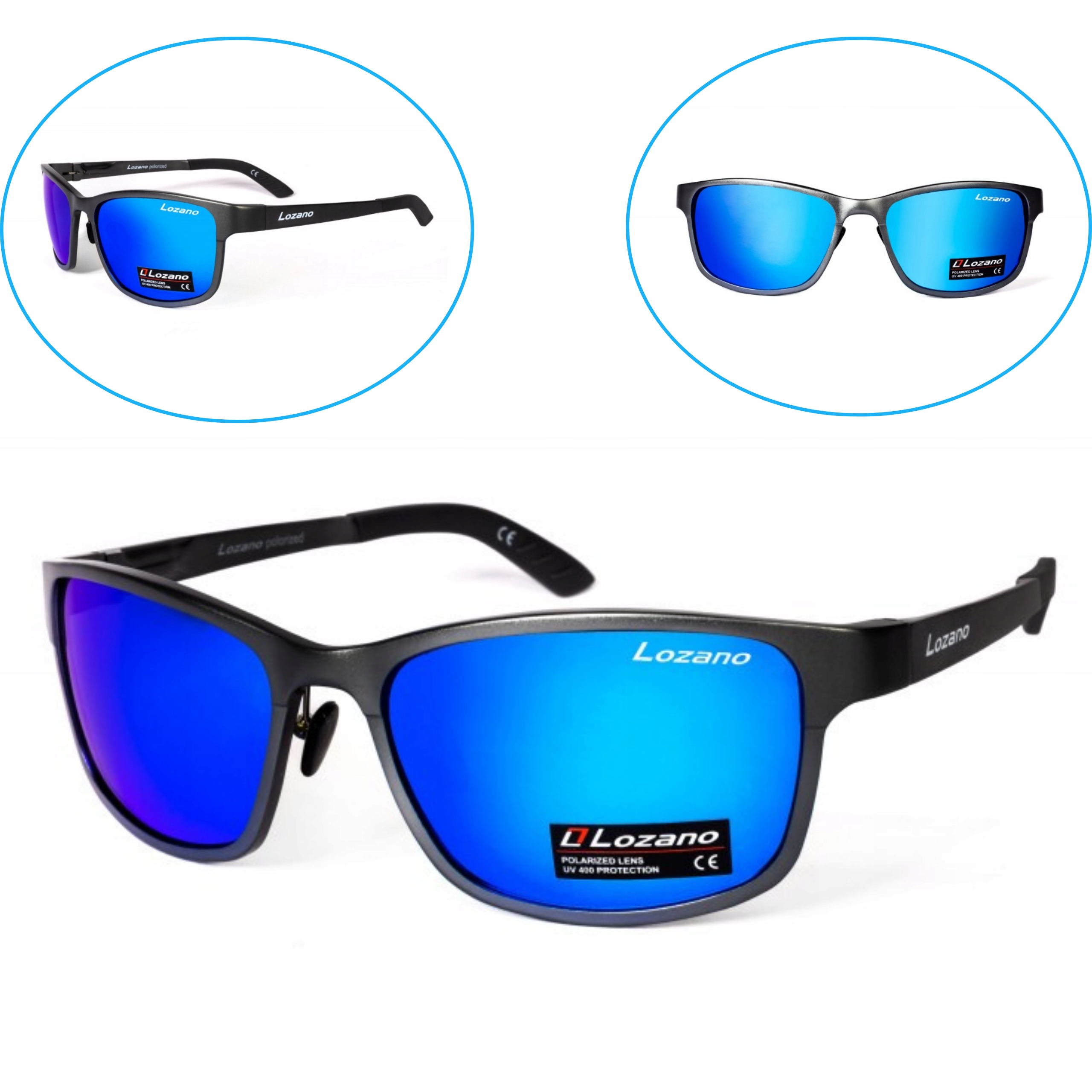 Rybářské Lehké Hliníkové Sluneční Brýle S Polarizací Pro Ryby Z Pouzdro