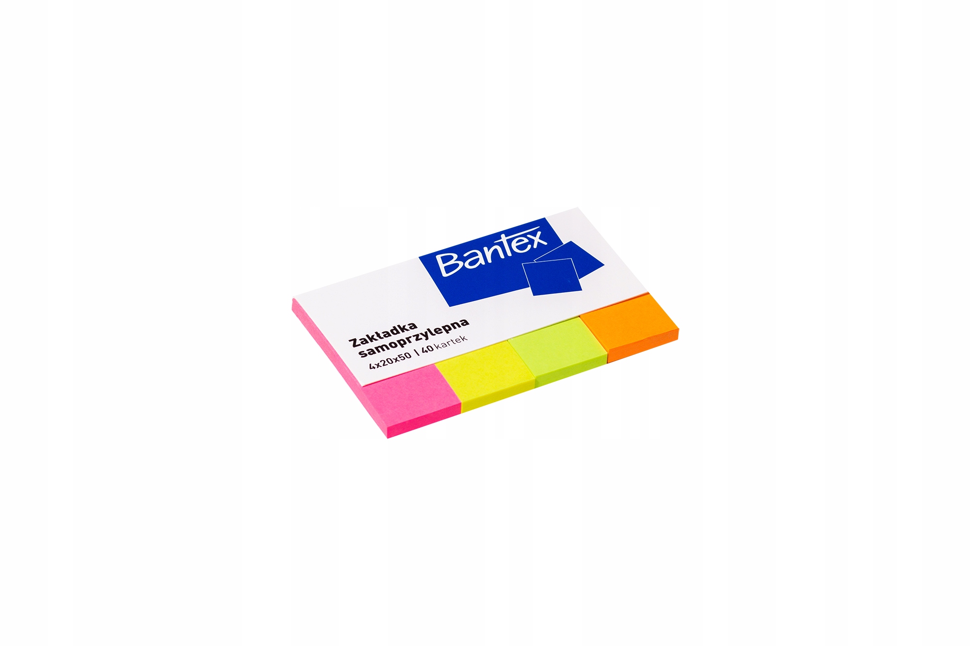 

Zakładki indeksujące 20x50 40k/4kol Bantex