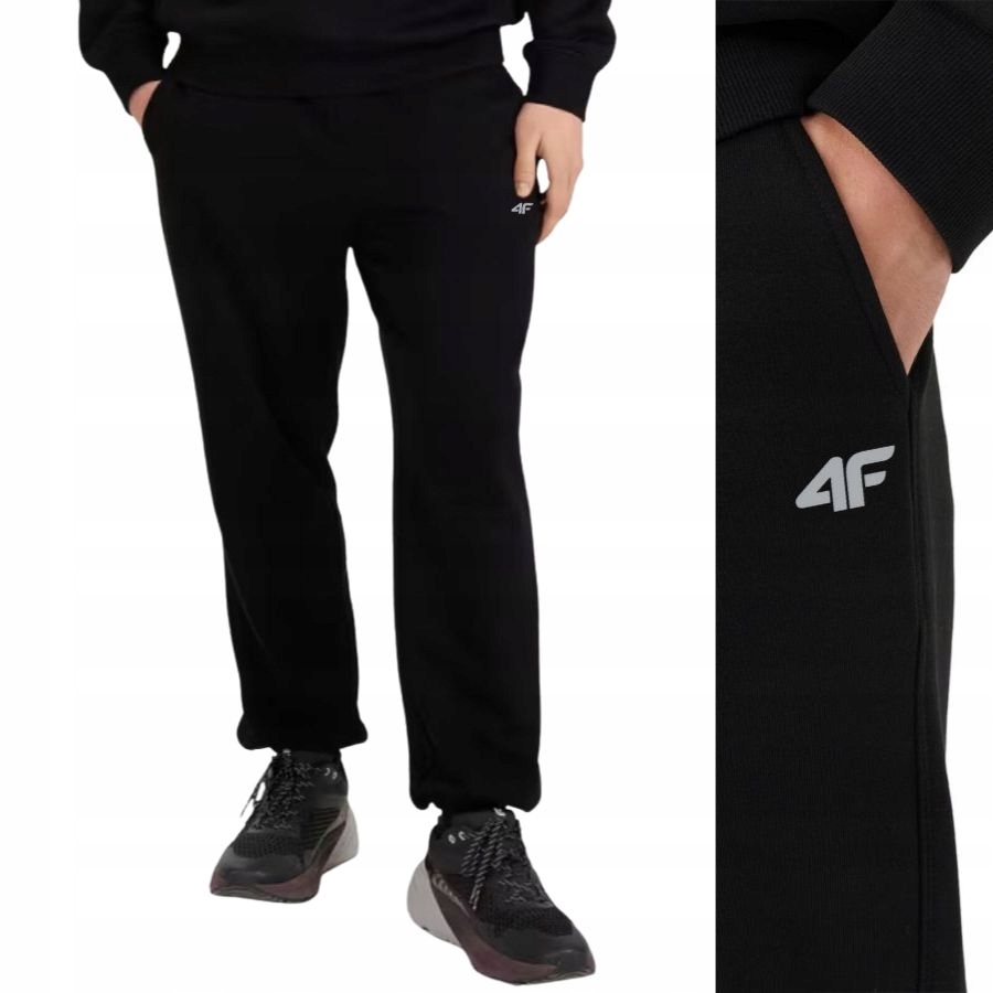 Spodnie Męskie 4F Dresowe Sportowe Joggery Dresy Na Co Dzień