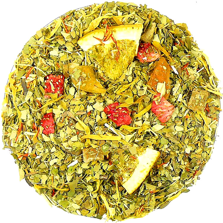 Yerba Mate čaj Mango Tango Pomeranč šafrán