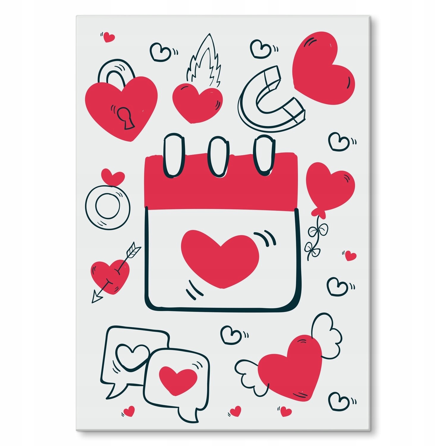 Kovový plakát Valentýna Šidítko Plech 30 x 42 cm Dárek