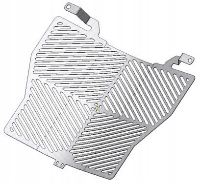 RG РЕШЕТКА РАДИАТОРА BMW S1000XR, НЕРЖАВЕЮЩАЯ СТАЛЬ