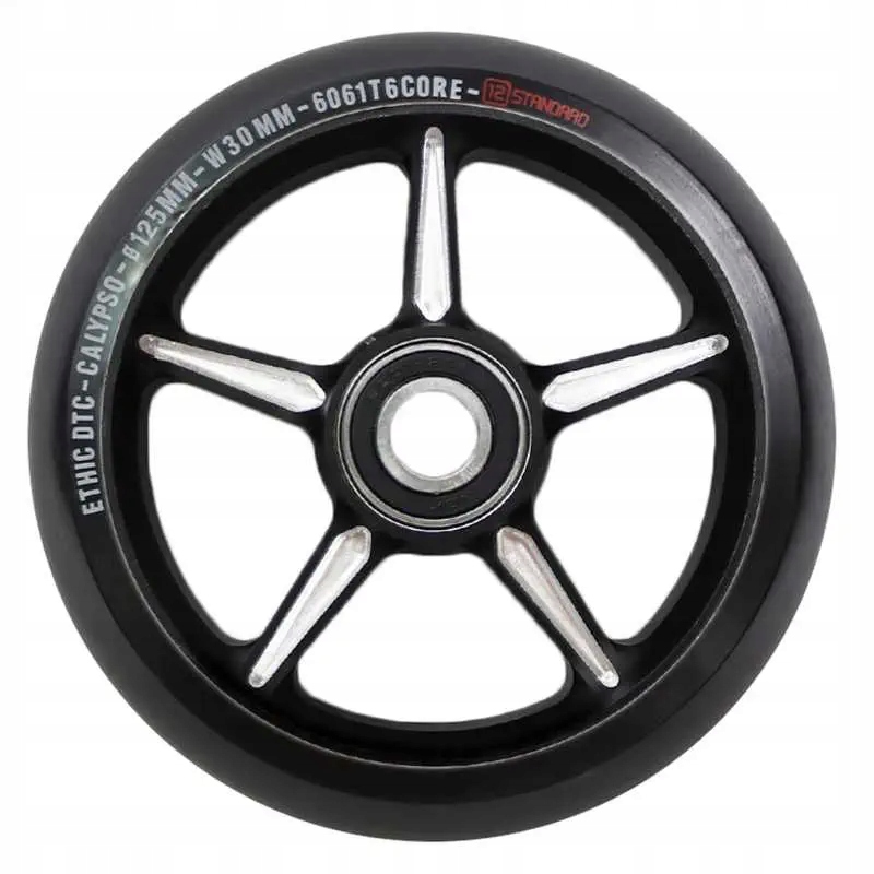Ethic Calypso 12STD 125 mm kolečko pro výkonnostní koloběžku Black