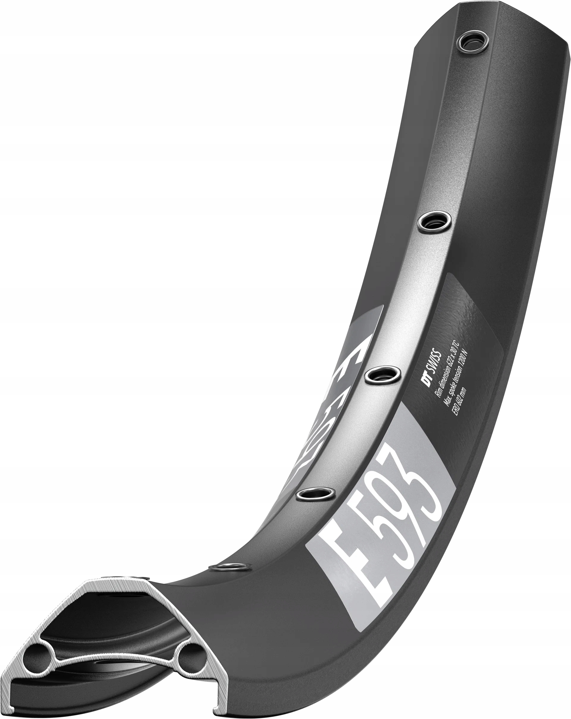 Dt Swiss Ráfky E 593 27, 5", Crn, 28 Der, 559- 30, Vl 6, 5mm