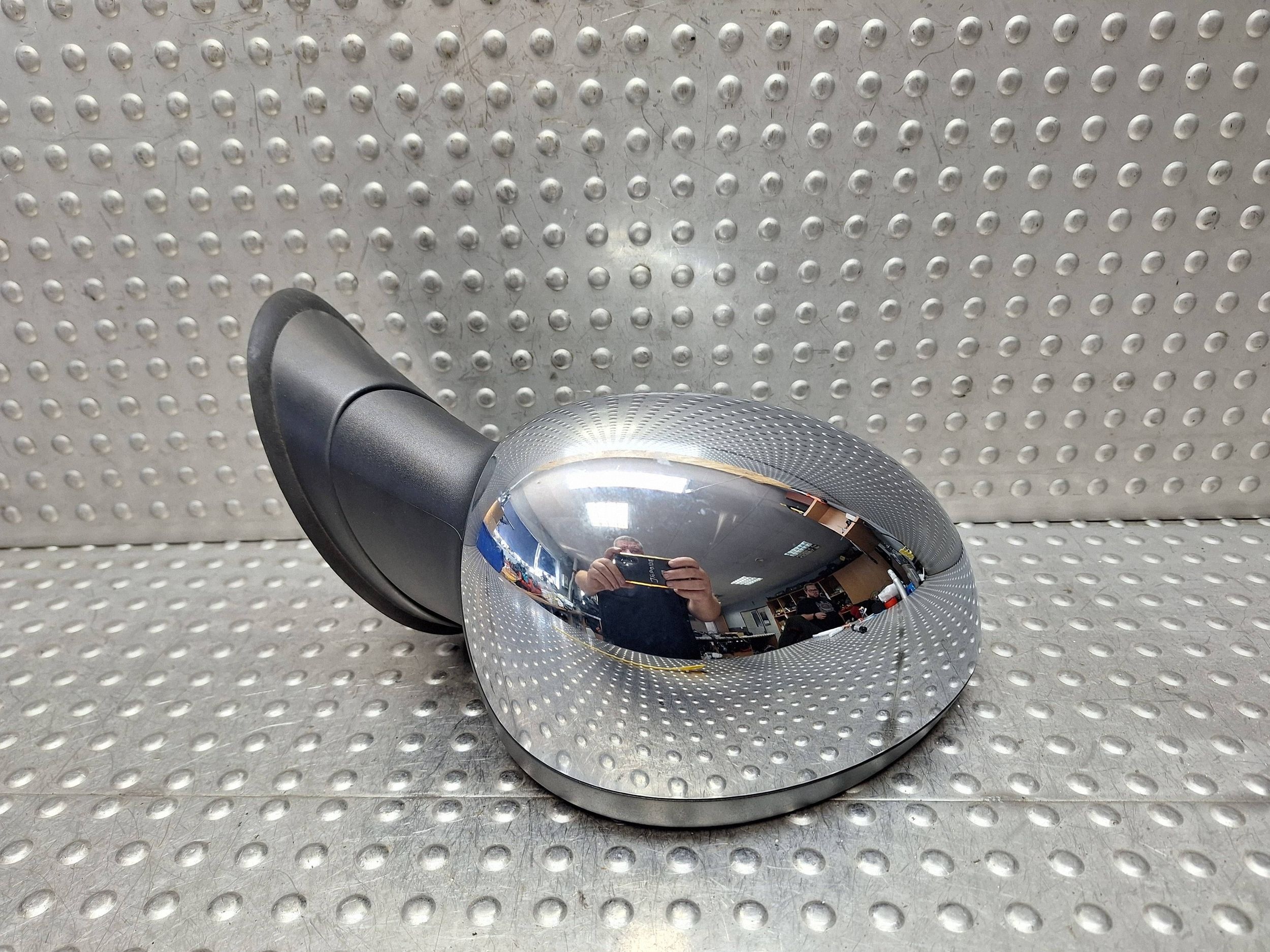 mirror right MINI COOPER R55 R56 06-13 EUROPA 5 PIN CHROM