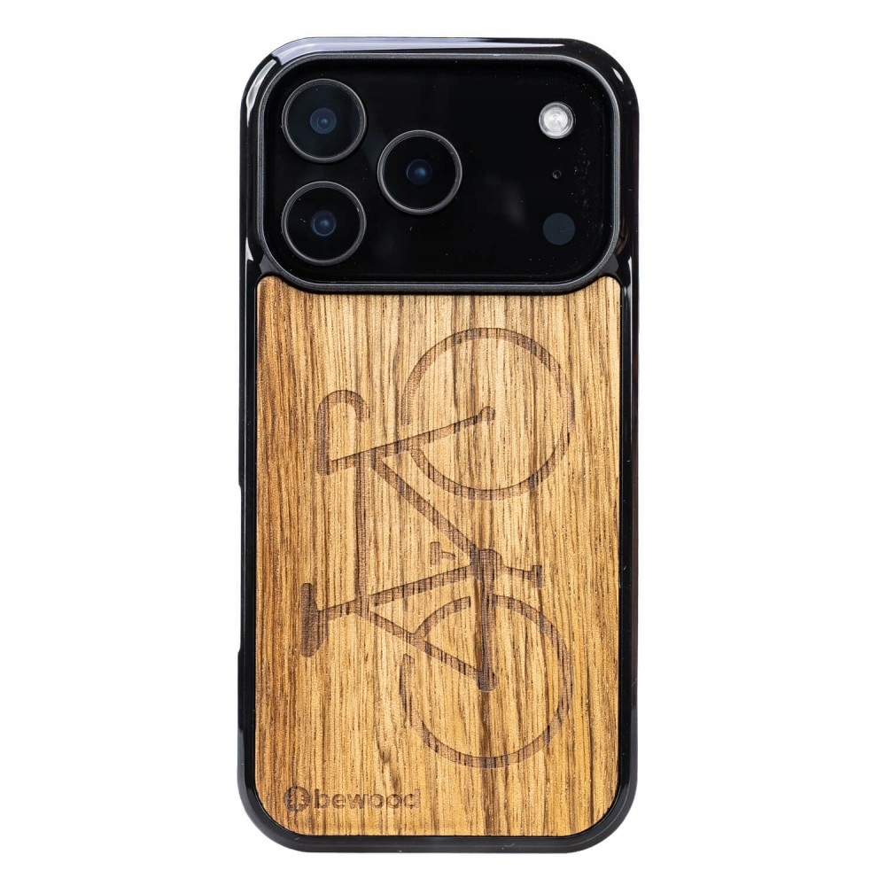 Dřevěné Pouzdro Bewood pro iPhone 17 Pro Cyklistika Limba