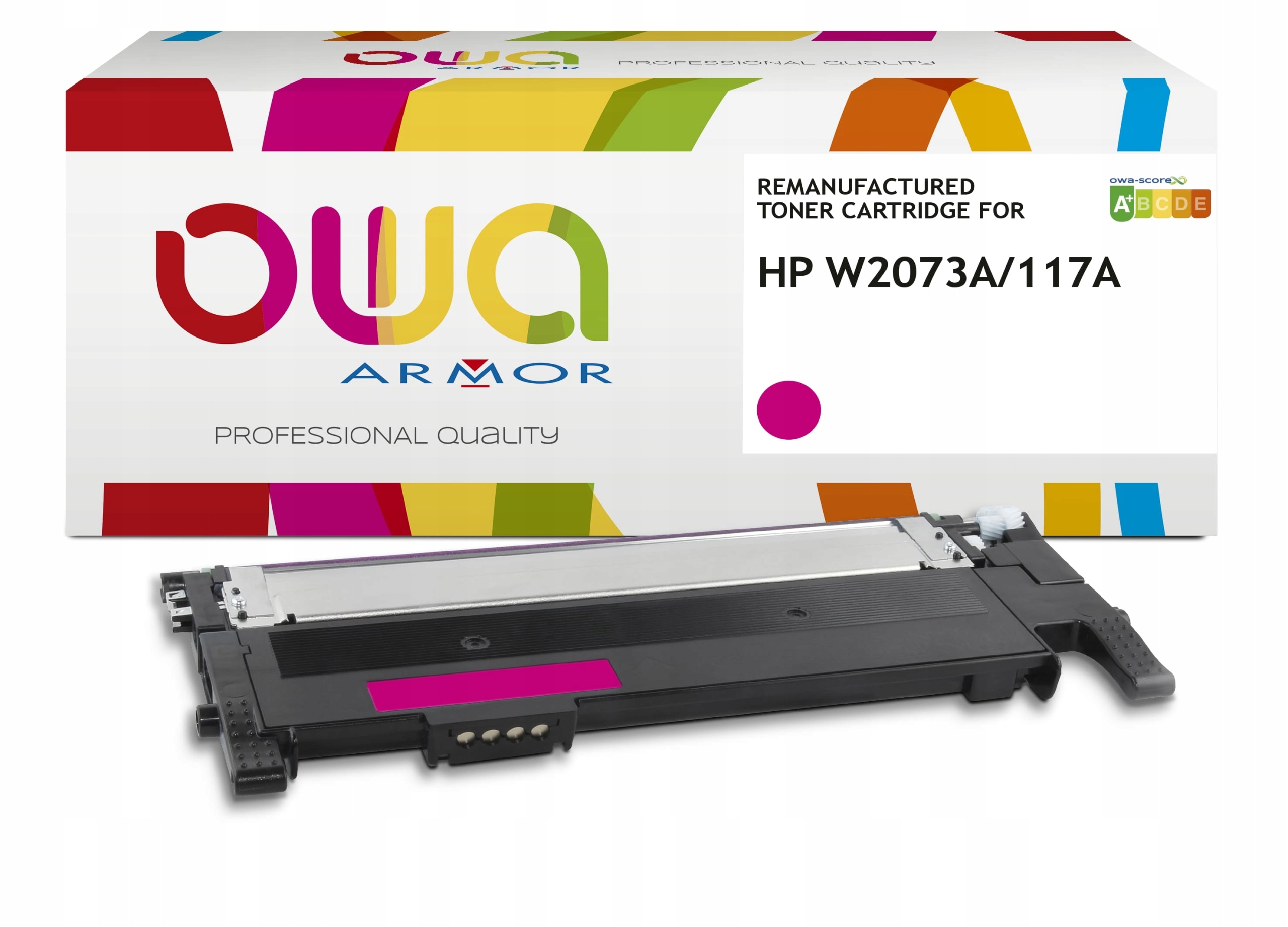 Owa Armor toner kompatibilný Hp W2073A, 117A, 700st, červená/ magenta…
