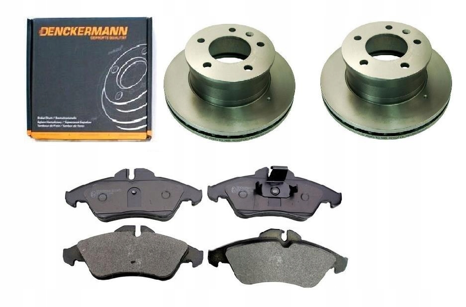 Kotouče Brzdové Destičky Vw Lt 40 45 Přední 276 MM Sada