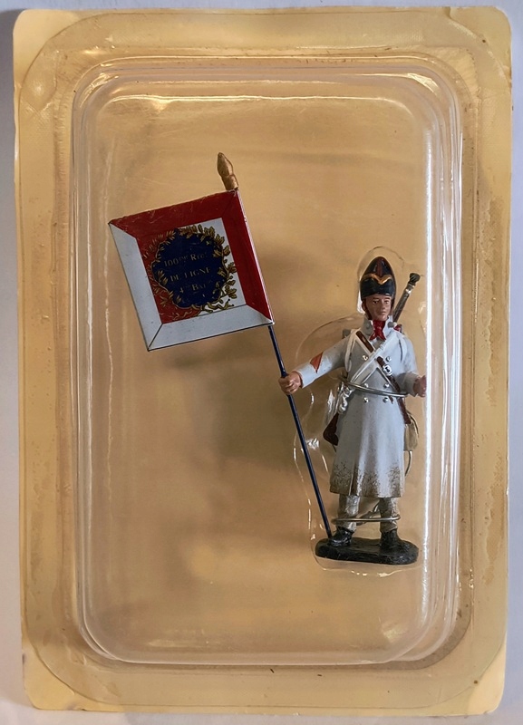 4e 100e Rgt.inf. de ligne 1805 1/32 Hachette Vlajky No57