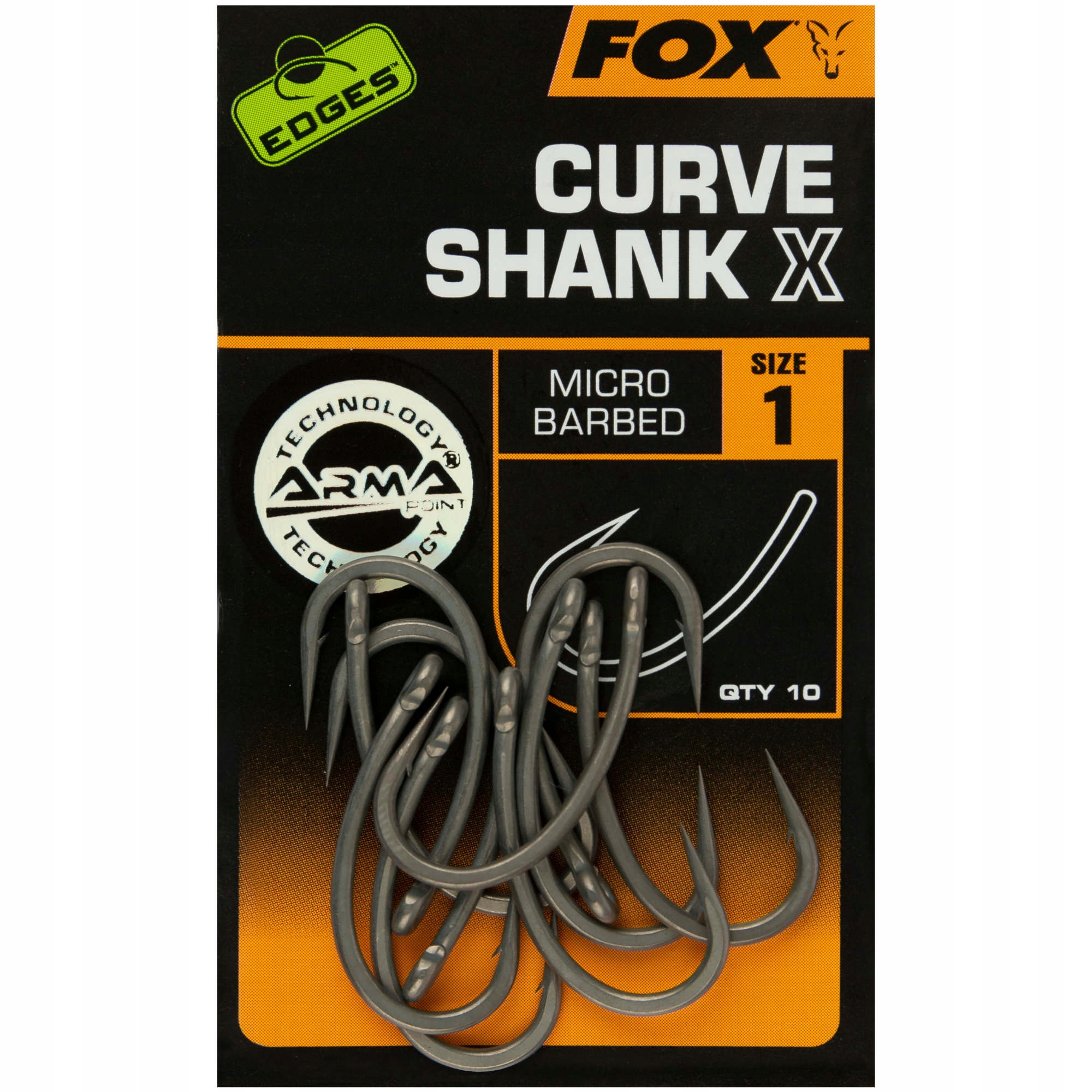 Haczyki Fox Edges Curve Shank X 1