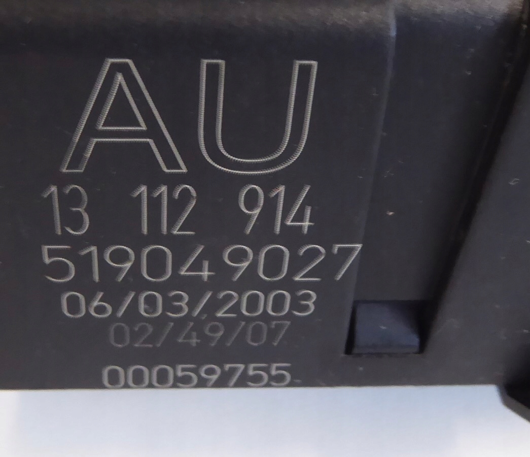 compartment module REC 13112914 AU OPEL VECTRA C SIGNUM