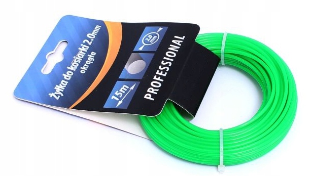 

Żyłka Tnąca Do Kosy Podkaszarki 1.3MM/15M, Okrągła
