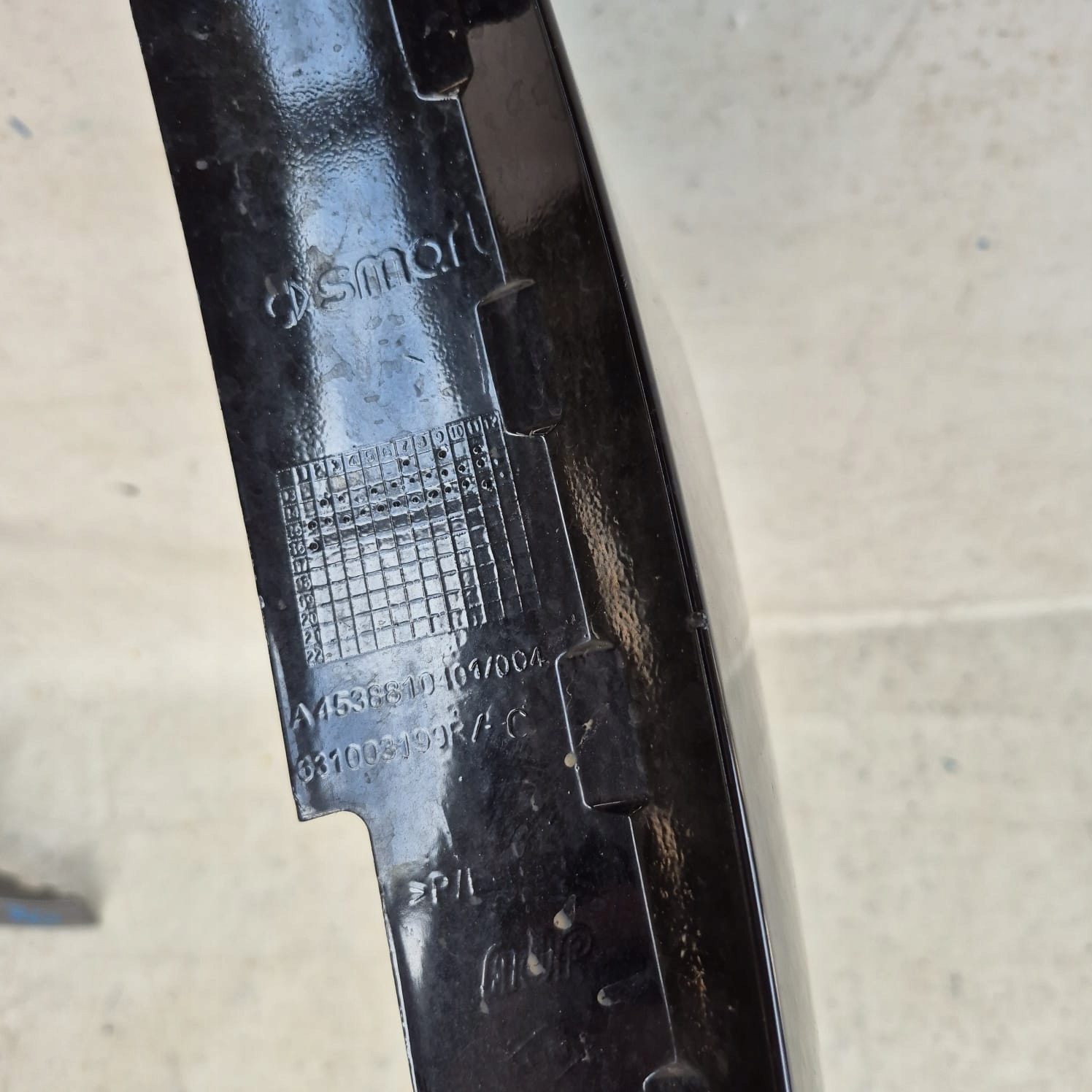 SMART FORFOUR II 2 5D 5 door 14-19 fender front front right