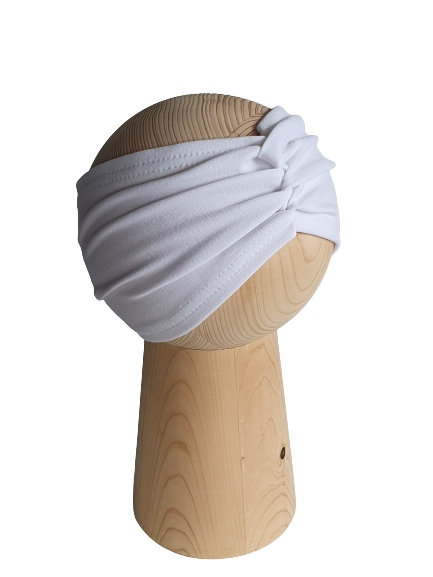

Opaska Marszczona Biała Polski Produkt 44-47cm