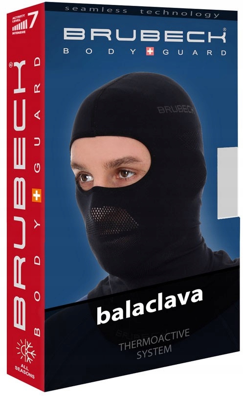 Brubeck ODDYCHAJĄCA KOMINIARKA TERMOAKTYWNA na NARTY na ROWER BIEGANIE-L/XL Rozmiar L/XL